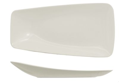 Ariane - Piatto piano asimmetrico 29 x 15,5 cm Vital Rectangle