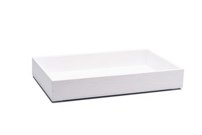 Yegam - Cassetta in frassino bianco GN 1/1 h 7,5 cm T-Collection