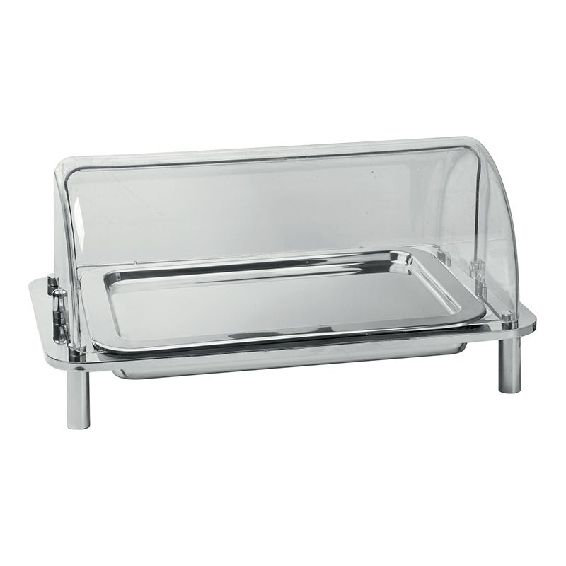 Yegam - Espositore refrigerato con cupola 61,5 x 35,5 cm Domino
