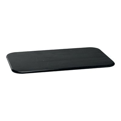 Yegam - Tagliere/vassoio nero 61,5 x 35 cm Domino