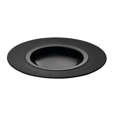 Degrenne - Piatto fondo gourmet 26 cm Black Onyx Bahia