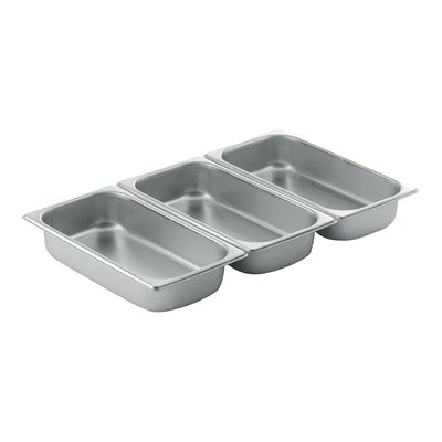 Yegam - Inserto in acciaio h 6,5 cm GN 1/3