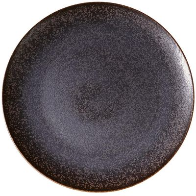 Costa Verde - Piatto Piano Coupe 32 cm Marrone Saturno Powerful