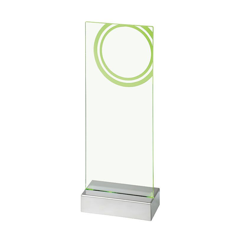 Yegam - Led display in plexi scrivibile rettangolare 34,7 x 7 cm