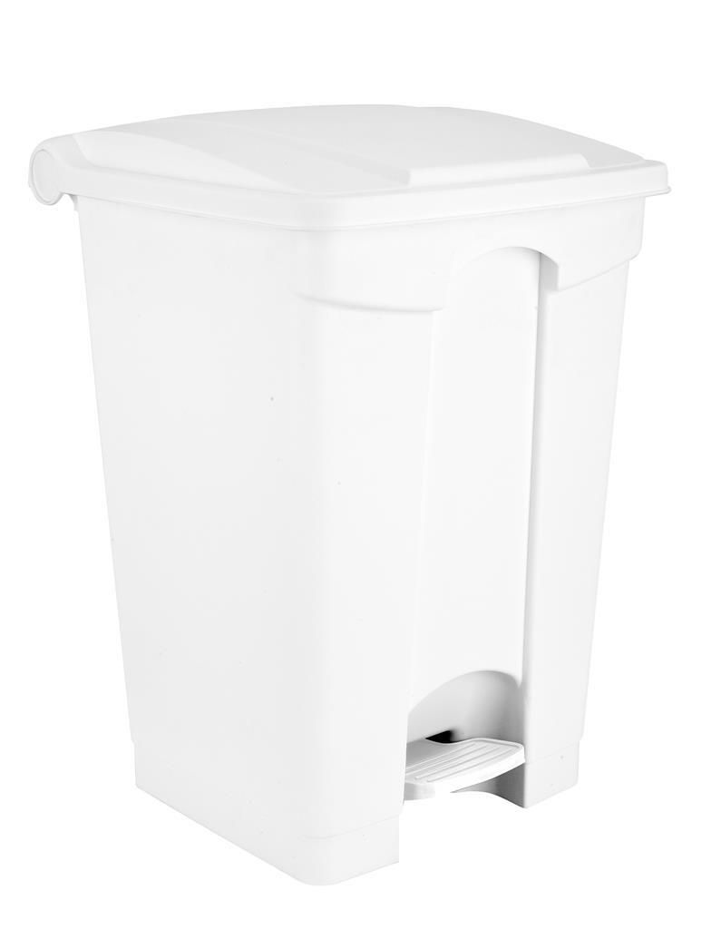 Pattumiera a Pedale Con Coperchio 45 lt Bianco Contitop - Medial