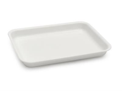 Vassoio Rettangolare 22 x 29,5 cm Bianco - Sss