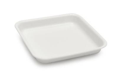 Vassoio Quadrato 22 x 22 cm Bianco - Sss