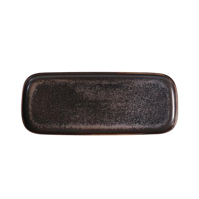 Costa Verde - Piatto Rettangolare 31 x 13 cm Marrone Universal Powerful