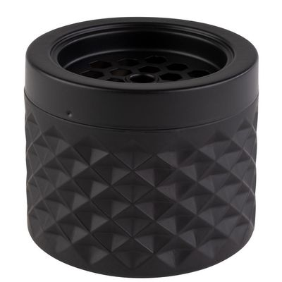 APS - Posacenere antivento &quot;Nebula&quot; 9,5 cm Nero Opaco