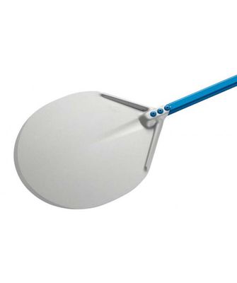 Pala Pizza Tonda 36 cm Azzurra - Gi.Metal