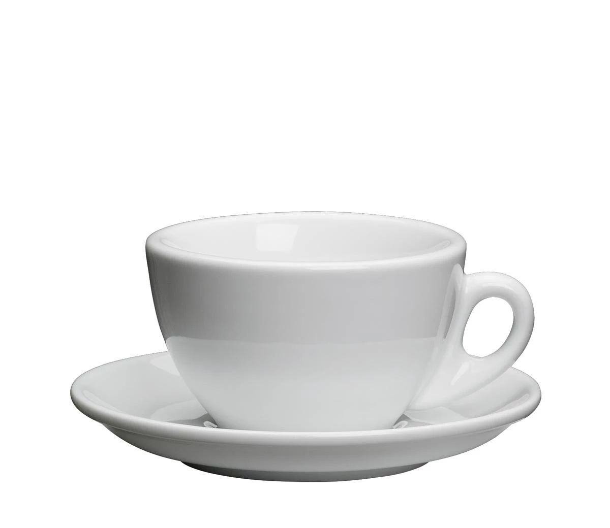 Tazza cappuccino Bianca 100 ml Roma - cilio