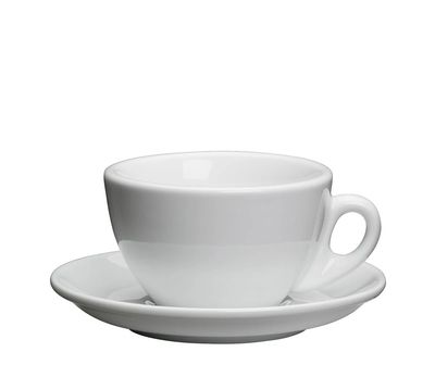 Tazza cappuccino Bianca 100 ml Roma - cilio