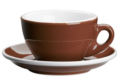 Tazza cappuccino Marrone 100 ml Roma - cilio