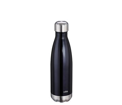Bottiglia termica 500 ml Nero Elegante - cilio