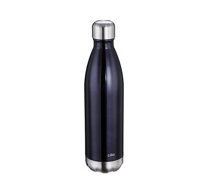 Bottiglia termica 750 ml Nero Elegante - cilio