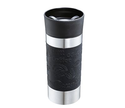 Mug termico 360 ml Nero Viaggio - cilio