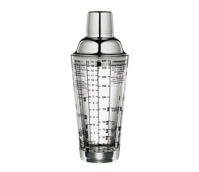 Shaker per cocktail con ricette 400 ml - cilio