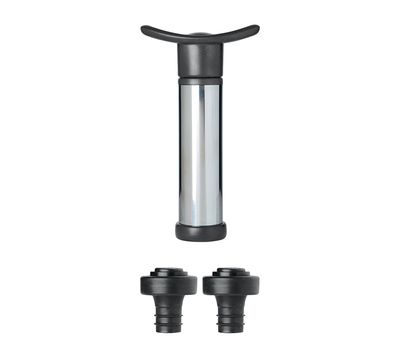 Pompa a vino con 2 tappi 15 cm - cilio