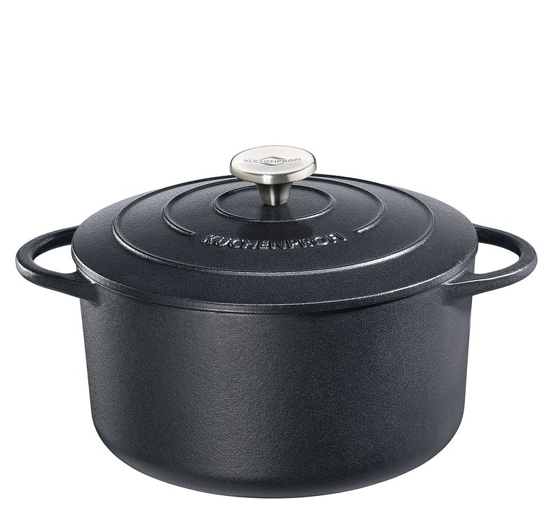 Küchenprofi - Casseruola rotonda 28 cm nero