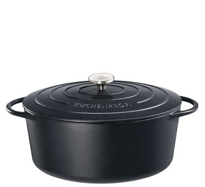 Küchenprofi - Casseruola ovale 31 cm nero