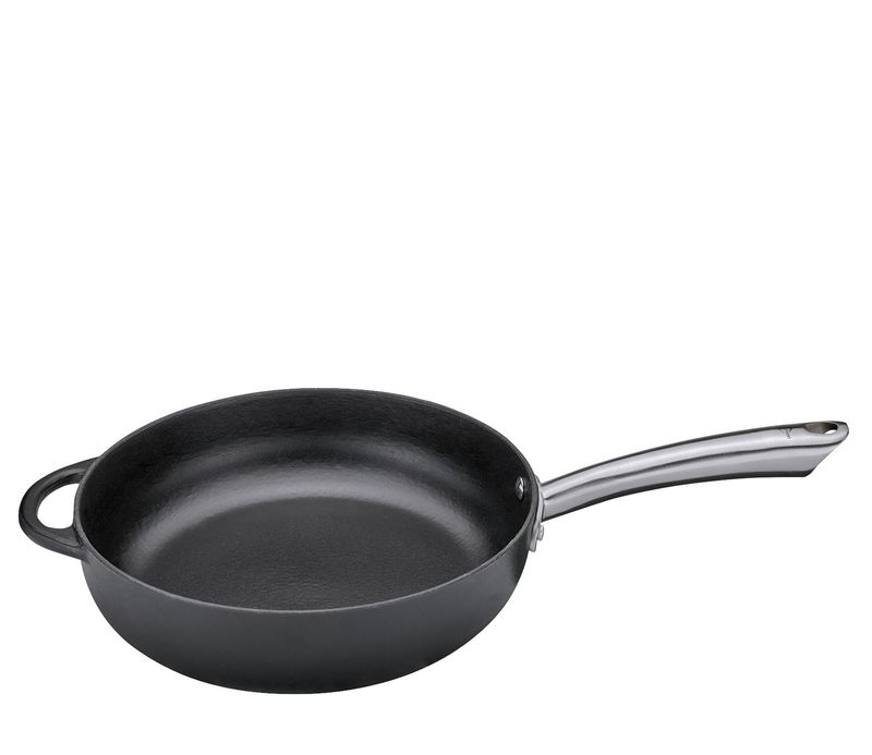 Küchenprofi - Padella alta nera 28 cm