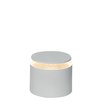 Lampada da tavolo 12 x 8,3 cm Push-up Bianco - Zafferano