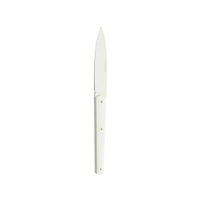 Degrenne - Coltello da bistecca 23 cm Mirage Bianco