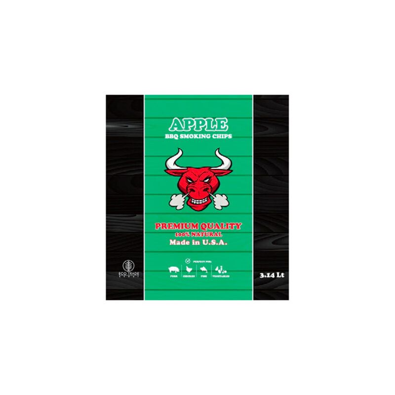 Agnelli -  Chips di Melo per Affumicatura 30 x 22 cm Bb Pro Kamado