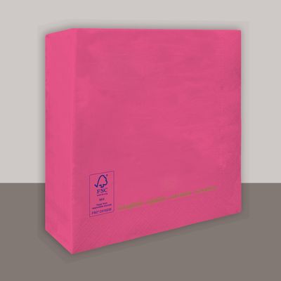 Tovagliolo Ortensia 2 veli 25x25 cm 3600 pezzi - Tirolix