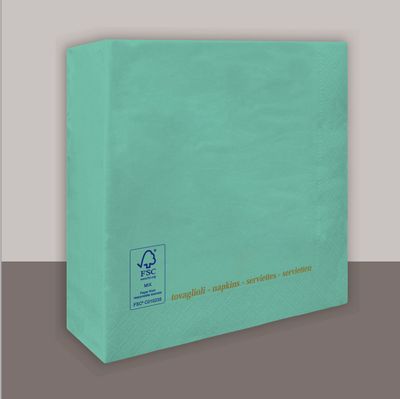 Tovagliolo Tiffany 2 veli 25x25 cm 3600 pezzi - Tirolix