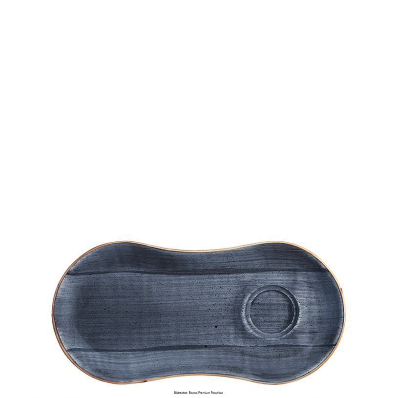 Piatto unico 25x12 cm Aura Dusk Gourmet - Bonna