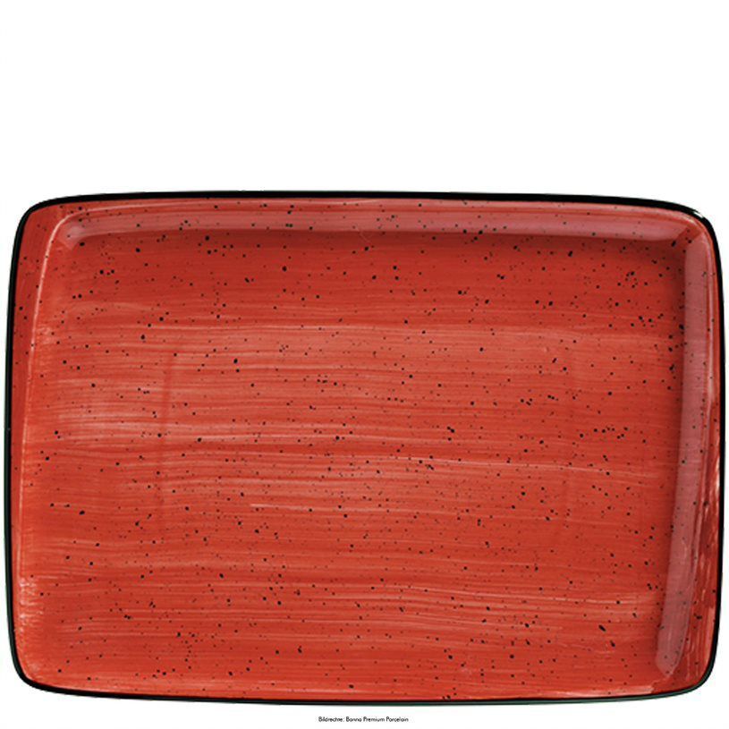 Piatto 23x16 cm Aura Passion Moove - Bonna