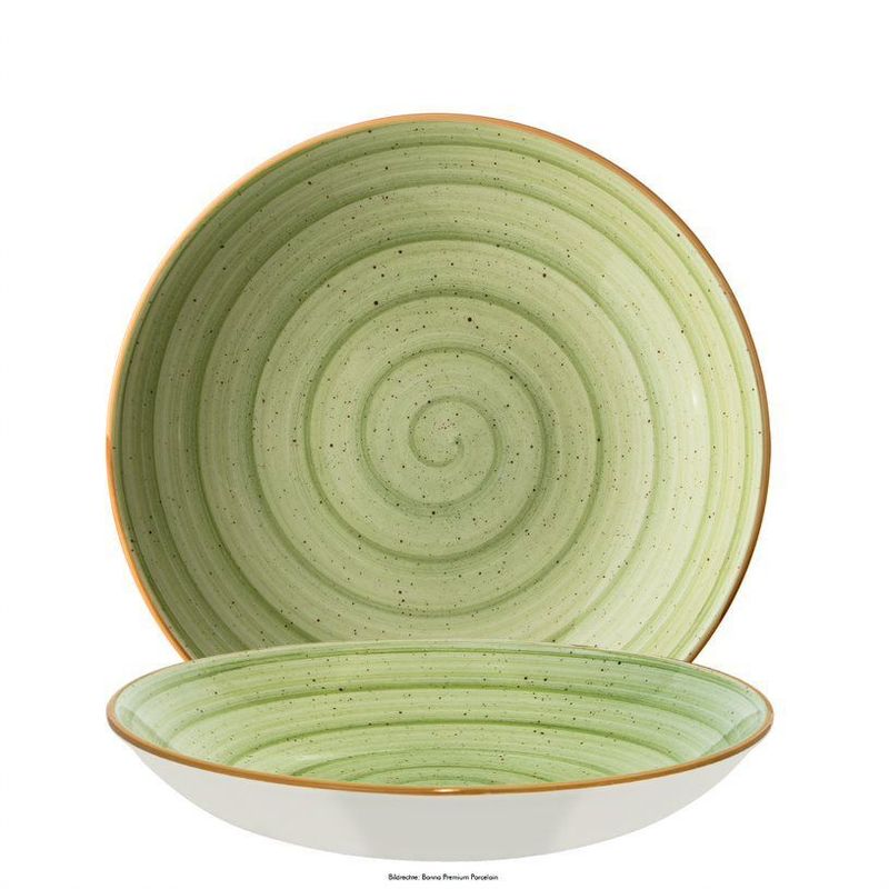 Piatto fondo 25 cm Aura Therapy Bloom - Bonna