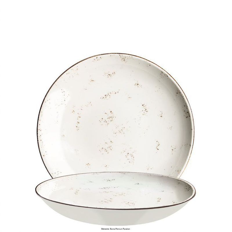 Piatto fondo 23 cm Grain Bloom - Bonna