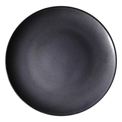 Costa Verde - Piatto Piano Coupe 28 cm Nero Saturno Angry