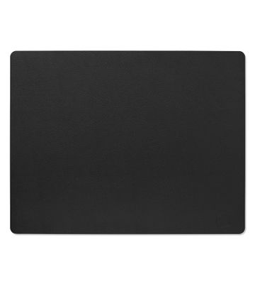 Lind DNA - Tovaglietta Serene Square black 35x45 cm