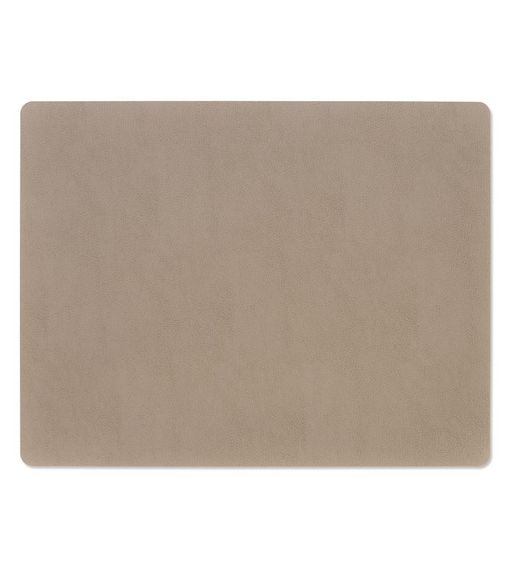 Lind DNA - Tovaglietta Serene Square mole grey 35x45 cm
