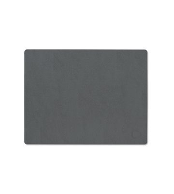 Lind DNA - Tovaglietta Serene Square anthracite 26,5x34,5 cm