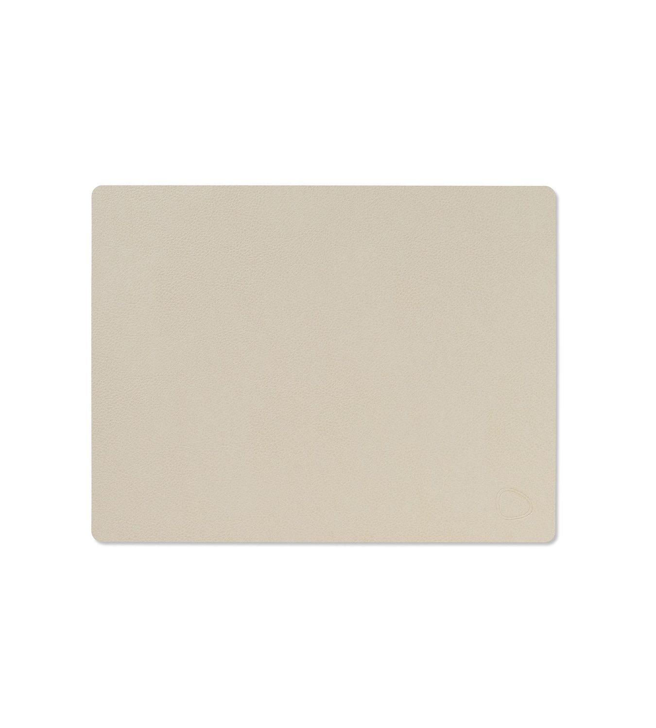 Lind DNA - Tovaglietta Serene Square cream 26,5x34,5 cm