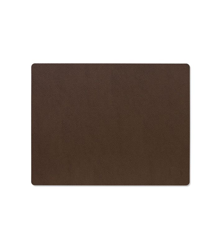 Lind DNA - Tovaglietta Serene Square hazel 26,5x34,5 cm