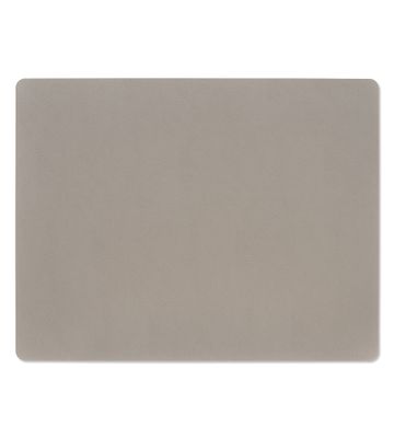 Lind DNA - Tovaglietta Serene Square ash grey 35x45 cm