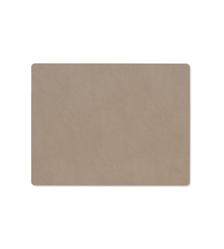 Lind DNA - Tovaglietta Serene Square mole grey 26,5x34,5 cm