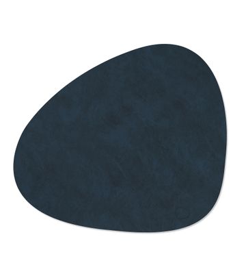 Lind DNA - Tovaglietta Nupo Curve midnight blue 37x44 cm