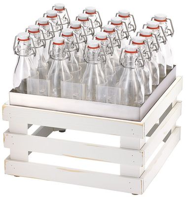 Frilich - 20 bottiglie con supporto 36h cm Raiser Vintage