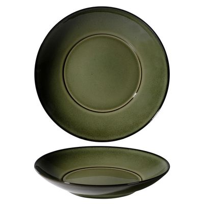 Costa Verde - Piatto Fondo Coupe 29 cm Verde Saturno Ambitious
