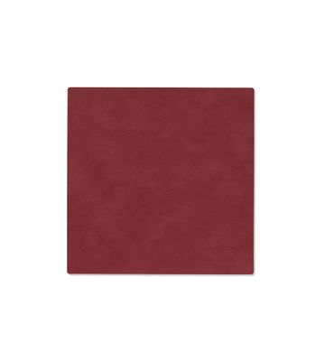 Lind DNA - Tovaglietta Nupo Square red 28x28 cm