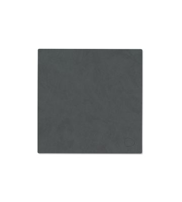 Lind DNA - Tovaglietta Nupo Square anthracite 28x28 cm