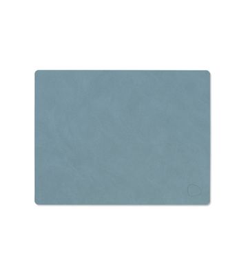 Lind DNA - Tovaglietta Nupo Square light blue 26,5x34,5 cm