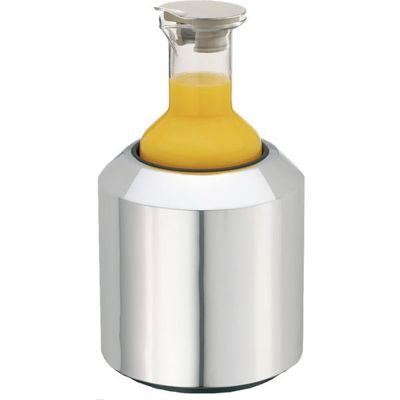 Frilich - Caraffa in vetro con supporto raffreddato 1,2 l Carafine