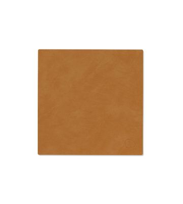 Lind DNA - Tovaglietta Nupo Square burned curry 28x28 cm